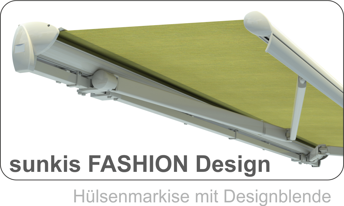 Halbkassettenmarkise Fashion Design